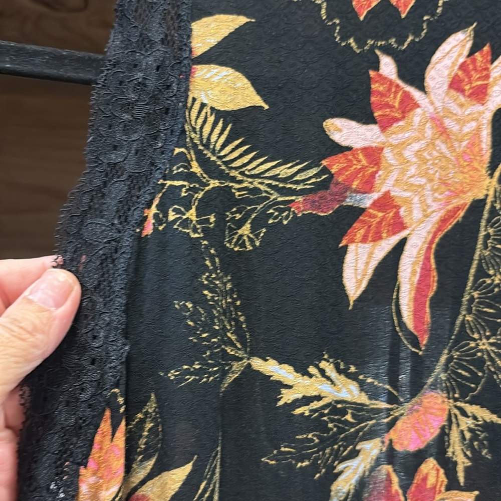 Free people Floral Black Dress - Picture 2 of 5